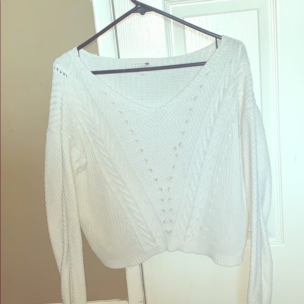White sweater